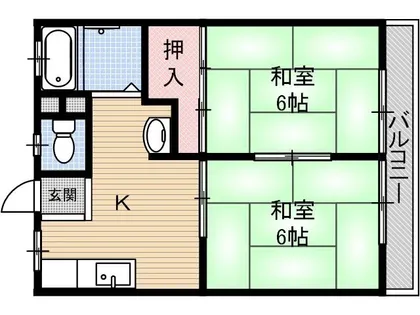 アーバン2【2階】の間取り