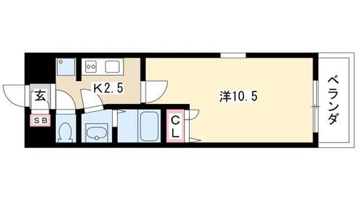 欅 ーKEYAKIー【3階】の間取り