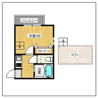 マスカレード大橋東II【201号室】の間取り