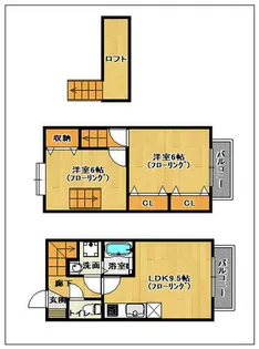 リブレア和白東【101号室】の間取り
