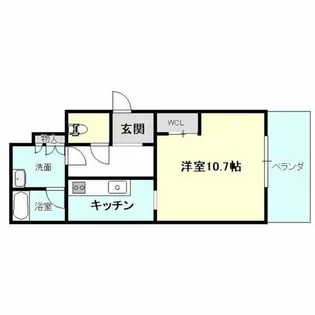 CERES丸の内【6階】の間取り