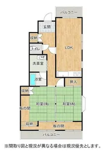 レイ前田【301号室】の間取り