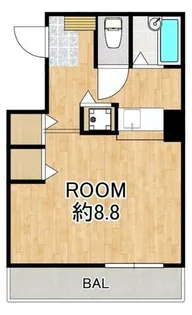 SUNVALLEY南草津【3階】の間取り
