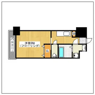 ロイヤル博多駅前【15階】の間取り