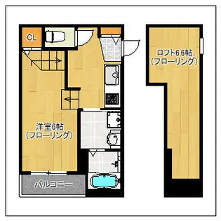アステール吉塚【101号室】の間取り
