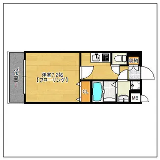 アレクサス ラ・クラシコ【4階】の間取り