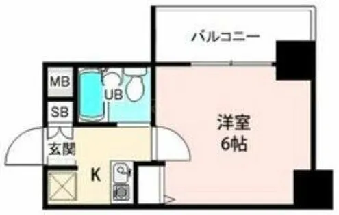 エスリード野田【4階】の間取り