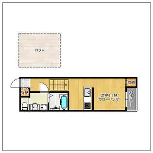 グランディIII【102号室】の間取り