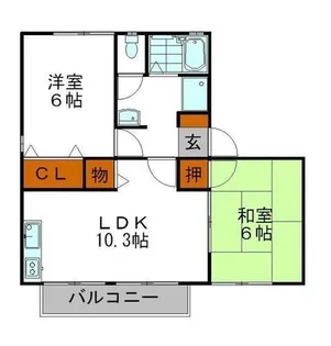 サライST【1階】の間取り