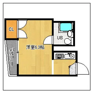 パルムシャロン【302号室】の間取り