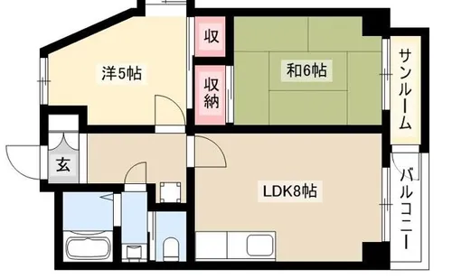 アーク302【5階】の間取り