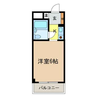 ジョイフルKIKUSUI【305号室】の間取り