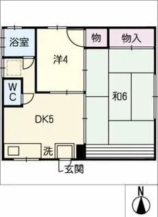 ハットリビル【3階】の間取り