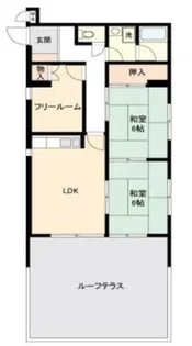 イスズハイツベル鈴蘭台西町【3階】の間取り