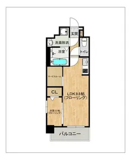 リュクスグランツ【702号室】の間取り