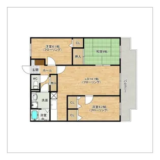 グラン・シャリオ【4階】の間取り