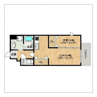 LIFEFIELD東那珂【3階】の間取り