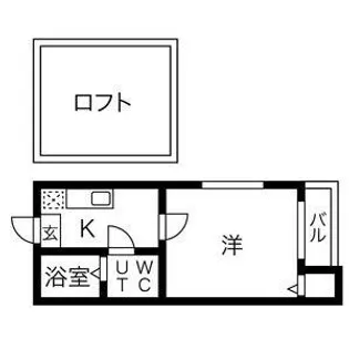 プティ オランジュ【103号室】の間取り