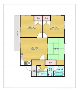第2三洋ビル【203号室】の間取り