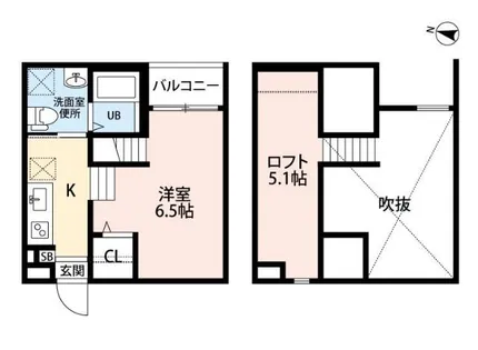 ココマンション【105号室】の間取り