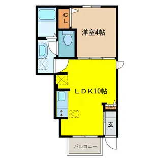エクセランⅦ【1階】の間取り