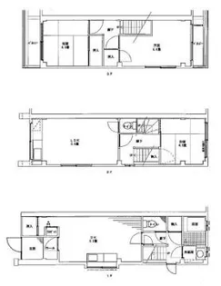 大阪府門真市栄町【テラスハウス】の間取り