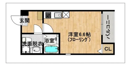 SunLotus和白【1階】の間取り