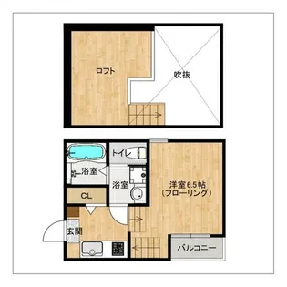 カシミール大橋【1階】の間取り