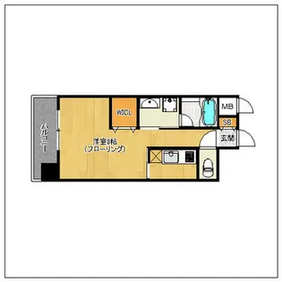 プライムアーバン博多東【3階】の間取り