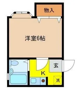 サンパレス高瀬【302号室】の間取り