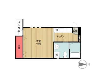 フォルテ桜山【301号室】の間取り