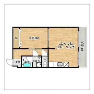 大丸マンション【302号室】の間取り