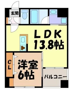 ペルテ金山【3階】の間取り