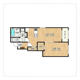 パディ ハウス I【1階】の間取り