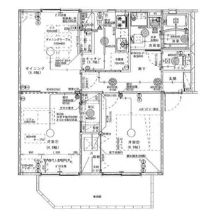 ソレジオ若草(借上)【101号室】の間取り