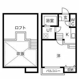 Creo中村公園参番館【103号室】の間取り
