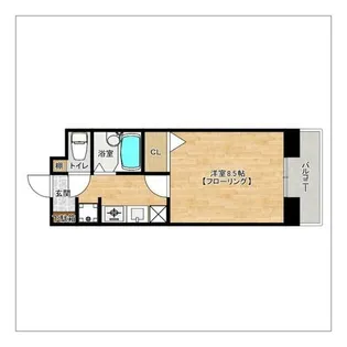 アクタス博多駅前II【12階】の間取り