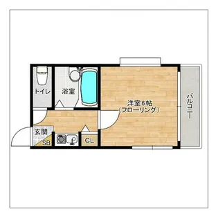 シティパレス白金【3階】の間取り