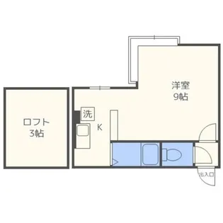 モアクレスト澄川【3階】の間取り