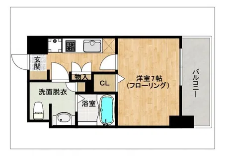 エンクレスト香椎【2階】の間取り