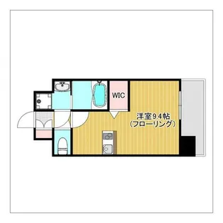 エンクレスト天神LINK【408号室】の間取り