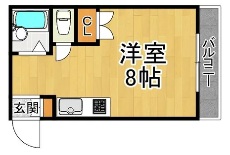セイント高取【403号室】の間取り