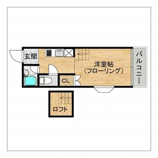 ドール友丘2【203号室】の間取り