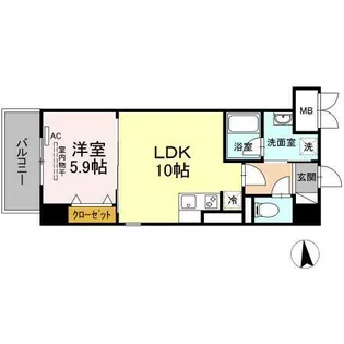 プリマステラ【3階】の間取り