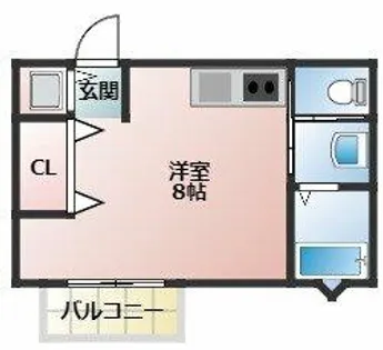 Ferio不二ガ丘【3階】の間取り