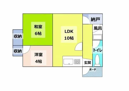 マンション川崎【103号室】の間取り