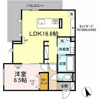グランヴェール柱【3階】の間取り