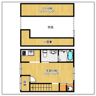 第三永伸アパート【201号室】の間取り