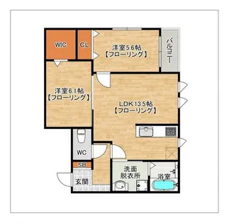 ステラ師吉【106号室】の間取り