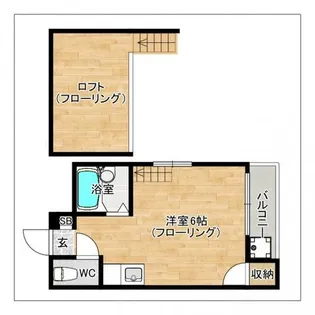 サウザンドヒルズ県庁前【1階】の間取り